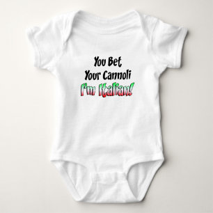 Bet Uw Cannoli Italiaans Romper