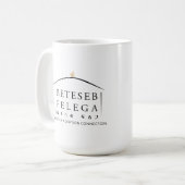Bêta blanche Felega Mug 15 oz (Devant gauche)