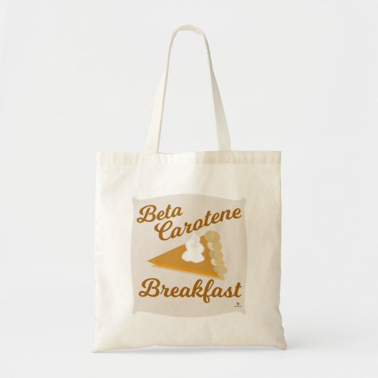 Beta Caroteen Thanksgiving Fun Ontbijt Tote Bag (Voorkant)