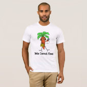 Beta Carrot Ado (bêta carotène) T-shirt drôle (Devant entier)