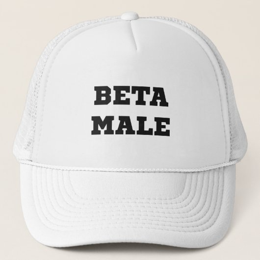 Beta Male Trucker Pet (Voorkant)
