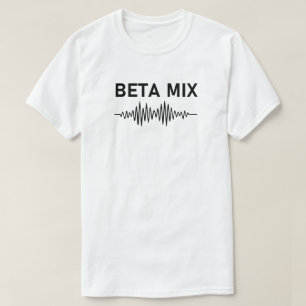 Bèta Mix - Audio WaveForm T-shirt