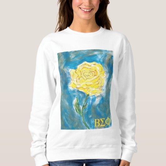 Bêta sweatshirt de phi de sigma (Devant)