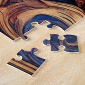 Beta Vis in Aquarel Legpuzzel (Zijkant)