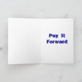 Betaal het versturen wenskaart kaart (Binnen)