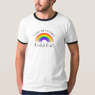Betaal me buiten Howboh dah? Vintage Ringer T-shirt