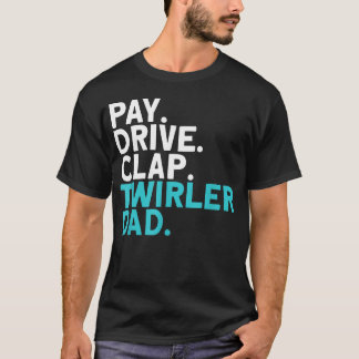 Betaal Ritme Klap Draai Stok Papa T-shirt