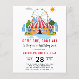 Betaalbaar Carnaval Circus 1e verjaardag