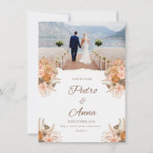 Betaalbare aangepaste bruiloft Kaarten & gepersona (Voorkant)