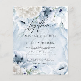 Betaalbare bruine Waterverf met elegante papaverbl