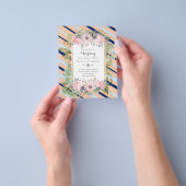 Betaalbare budgettaire roze bleekroze finale bruil flyer (Hand)