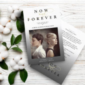 Betaalbare Elegantie Grijze Gradiënt Foto Bruiloft