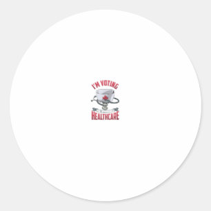 Betaalbare geneesmiddelen voor de gezondheidszorg ronde sticker
