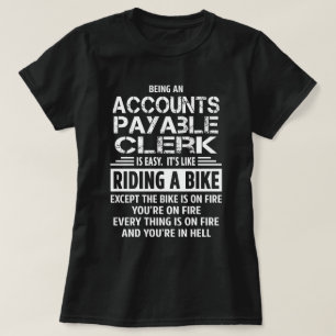 Betaalbare rekeningen t-shirt