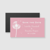 Betaalbare roze gootsteen opslaan Datum magneet (Voorkant / Achterkant)