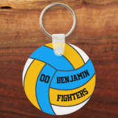 Betaalbare Volleybal Giveaway Gifts & Promoties Sleutelhanger (Voorkant)