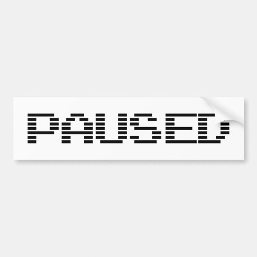 BETAALD BUMPERSTICKER (Voorkant)