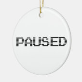 BETAALD KERAMISCH ORNAMENT (Links)