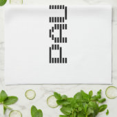 BETAALD THEEDOEK (Gevouwen)