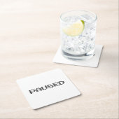 BETAALD VIERKANTE KARTONNEN ONDERZETTER (Insitu)