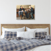 Betaaldag, 1887 canvas afdruk (Insitu (Slaapkamer))