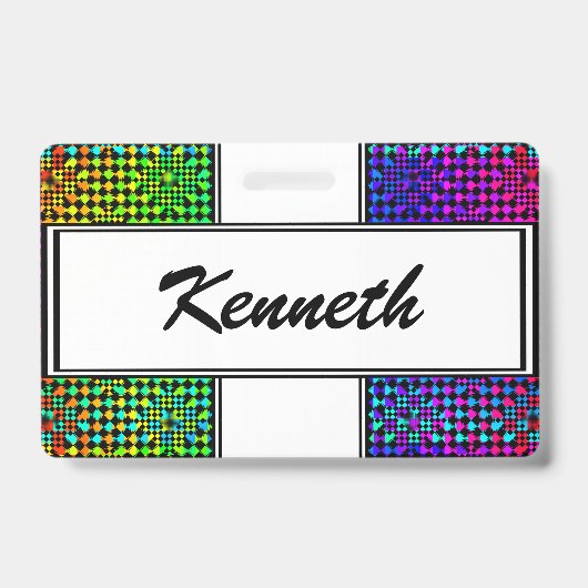 Betaalde controleurs van Kenneth Yoncich Badge (Voorzijde)