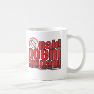 Betaalde poeni amdani! koffiemok