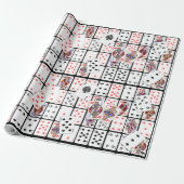 Betaalkaarten Poker Euchre Cadeaus Cadeaupapier (Uitgerold)