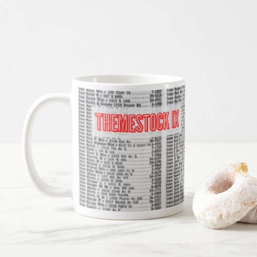 Bétail IX Mug #2 (Avec donut)