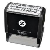 Betalen op bestelling van Basic Business Deposit 2 Zelfinktende Stempel (Product)