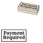 Betaling vereist Rubberstempel Rubberstempel (Gestempeld)