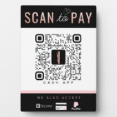 Betalingsweergave van leverancier fotoplaat (voorkant)