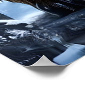 Bête d'ours de grand imaginaire | AI Art Poster (Coin)