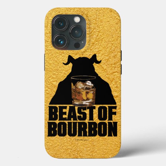 Bête Du coque iphone Coque-Mate De Bourbon (Verso)