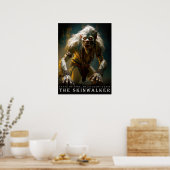 Bête et Créatures Antiques : Affiche du Skinwalker (Cuisine)