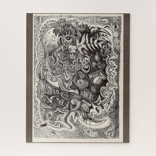 Bête hybride (image complète) Jigsaw Puzzle (Vertical)