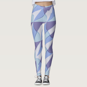 betegeld patroon leggings