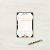 Betekenen om dingen te doen post-it® notes (Op bureau)