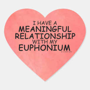 Betekenis Relatie Euphonium Heart Sticker