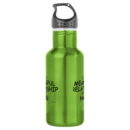 Betekenis Relatie Horn Waterfles (Achterkant)