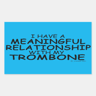 Betekenis Relatie trombone Rechthoekige tik Sticker