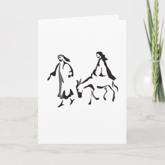 Betekenis van Kerstmis Bedankkaart (Voorkant)