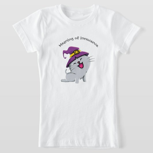 Betekenis van onschuld t-shirt (Laagn)