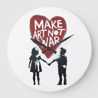 Betekenisvol Hart "MAAK KUNST NIET OORLOG" met Jon Grote Klok