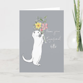 Betekenisvolle Otter Feestdagen Kaart