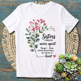 Betekenisvolle zustercadeau voor elke zuster voor  t-shirt