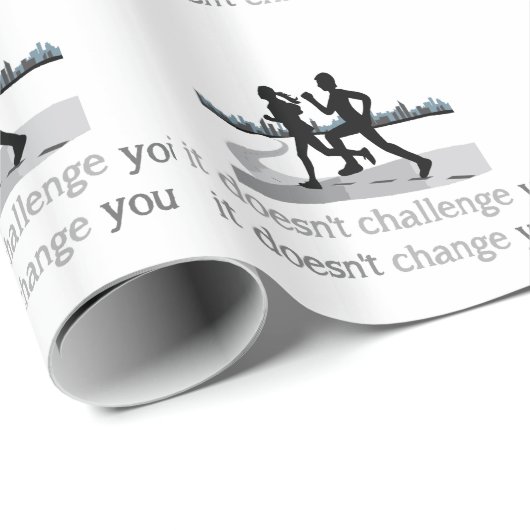 Betekent niet dat het Inspirerend niet verandert Cadeaupapier (Rol Hoek)