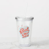 Beter Dagen Acryl Drinkbeker (Achterkant)