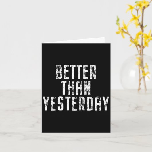 Beter dan gisteren trainingscursus die past bij kaart (Gele Bloem)