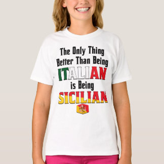 Beter dan Italiaans zijn is Siciliaans zijn T-shirt